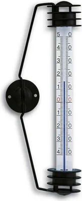 Immagine prodotto di Termometro a finestra 19,5 cm Plastica+metallo nero