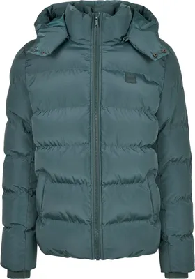 Obrázek produktu pro Bunda Urban Classics Hooded Puffer Jacket bottlegreen - M