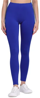 Image de Leggings longs pour femme Bellivalini en viscose BLV50-147 (cobalt, L)