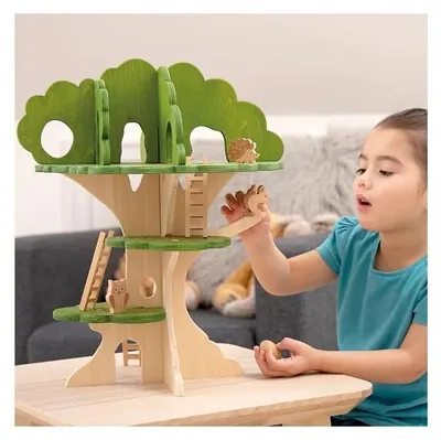 Zdjęcie produktu dla Tickit 74059, Domek na drzewie, 3 lat(a), Wielobarwny, Drewno