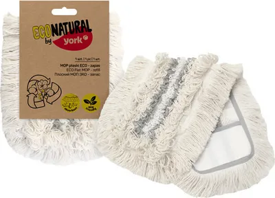Zdjęcie produktu dla ECO mop wymienny wkład do mopa (uzupełnienie) 1szt YORK - ECO NATURAL - CLEAN HOUSE