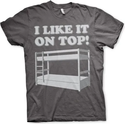 Produktbild von I Like It On Top T-Shirt - Small - Dark-Grey