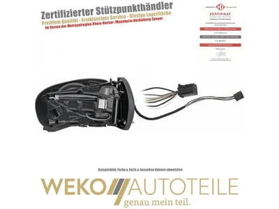 Image de Rétroviseur extérieur droit DIEDERICHS 1671224 pour MERCEDES-BENZ