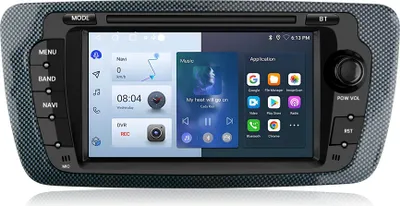 Produktbild von 7''HD 2+32G carplay android auto autoradios BT Für Seat Ibiza Android13 GPS WIFI RDS SWC dab+ 4Kern USB FM