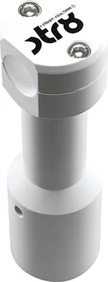 Zdjęcie produktu dla Zacisk kierownicy STR8 do MBK Booster / Yamaha BWs, biały