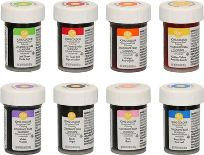 Produktbild von Wilton Glasurfarben Set 8 x 28 g  Tadago Edition