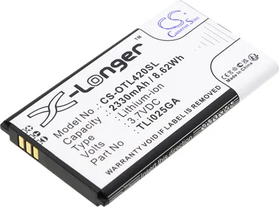 Obrázok produktu pre TECHTEK Batéria kompatibilná s [Alcatel] Link Zone, MW42LM nahrádza TLi025GA