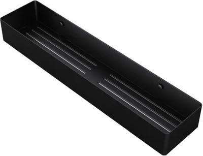Produktbild von Mai & Mai Duschkorb Schwarz matt aus hochwertigem Edelstahl Korb für Badezimmer Badablage Wand-Aufhängung