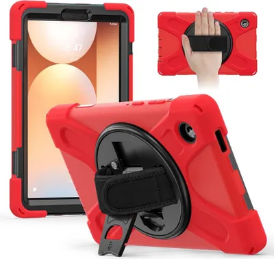 Produktbild von Samsung Galaxy Tab A11 Hülle - Coverup Heavy Duty Case mit Ständer - Rot
