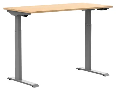 Produktbild von Spire Sitz-Steh-Schreibtisch – ergonomischer Arbeitsplatz – höhenverstellbar – max. Höhe 123 cm – Mindesthöhe 73 cm
