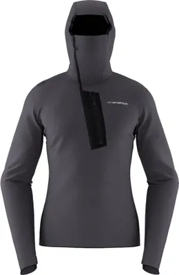 Zdjęcie produktu dla Big Wall Pullover Hoody M, alpinistyczny, męski, polar, G19W04 Onyx/Chalk, M - La Sportiva