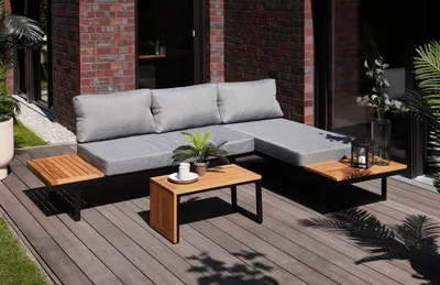 Produktbild von Primaster Gartenmöbel-Set Vulcano Holz/Aluminium
