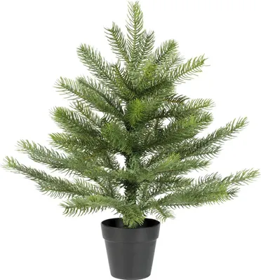 Produktbild von Künstlicher Weihnachtsbaum - Grün - Kunststoff - mit Kunststofftopf