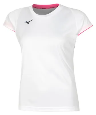 Produktbild von Mizuno-Harlem-Ärmel-Mädchen-T-Shirt Blanco
