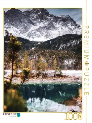 Zdjęcie produktu dla CALVENDO Puzzle "Zugspitze / Eibsee" | 1000 elementów. Rozmiar układanki: 64 × 48 cm. Puzzle z motywem fotograficznym, idealne na chwile relaksu