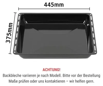 Productafbeelding van ICQN Achterplaat en rooster set, afmetingen 445 x 375 x 25 & 50 mm, compatibel met Bauknecht, In
