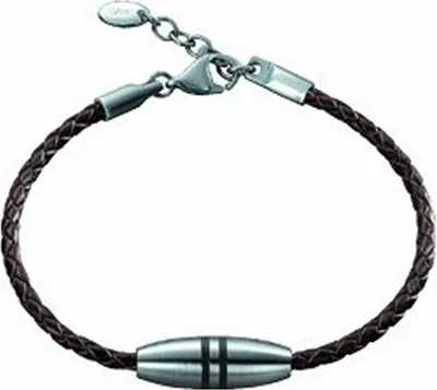Produktbild von Esprit Herren Armband Leder Edelstahl Silber 4280989