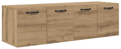 Image de Deux armoires murales, dimensions : 120 x 36,5 x 35 cm, en panneaux de particules