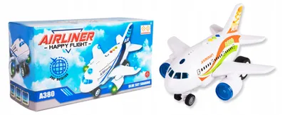 Produktbild von NORIMPEX A380 Flugzeug Batteriebetrieben mit Licht & Sound