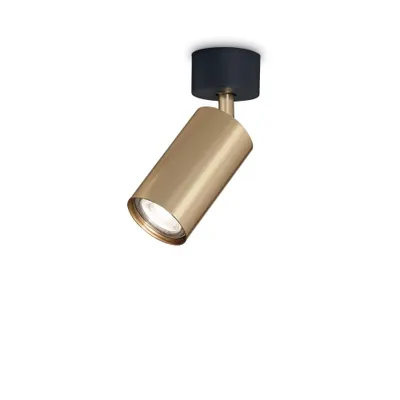 Produktbild von Moderne Deckenleuchte Dynamite Metall Messing 1 Licht Gu10 7W 3000K Warmes Licht