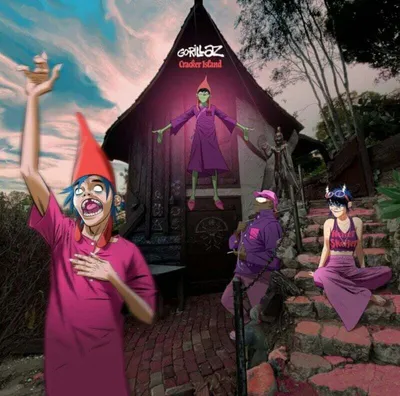 Immagine prodotto di Gorillaz: Cracker Island (1LP,  2023) Disco gramofono