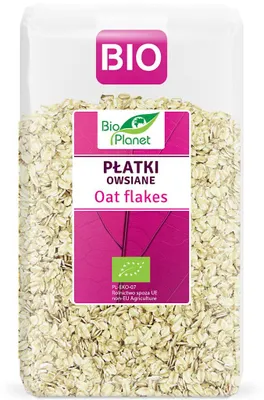 PŁATKI OWSIANE BIO 600 g - BIO PLANET