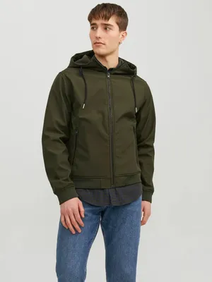 Immagine prodotto di jack and jones capispalla e giacche uomo jack and jones 12236300 softshell rosin