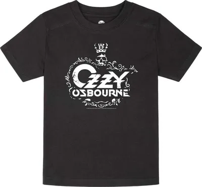 Produktbild von Ozzy Osbourne T-Shirt Uni Metal-Kids - Skull schwarz 128