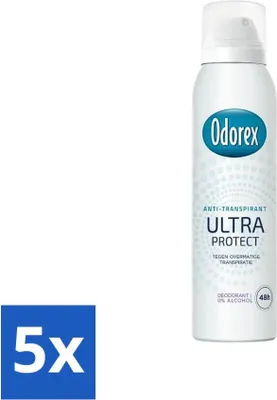 Produktbild von Odorex - Deodorant Spray - Ultra Protect - Extra Stark - 150 ml - Vorteilspack - 5 Stücke