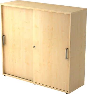 Produktbild von Schiebetürschrank 1753S SG, 3 OH 120 x 40 x 110 cm (BxTxH)