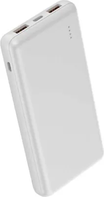 Image de Myway power bank 10.000 mah usb 2 ports 2a + cable type c weiß