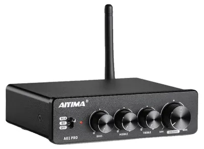 Productafbeelding van Audioversterker, Bluetooth-connectiviteit, krachtig geluid, A01 pro, met 24V EU-voeding