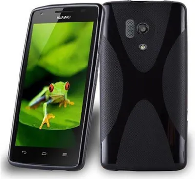 Immagine prodotto di Cadorabo custodia per telefono cellulare per Honor 3 in nero cover TPU silicone back cover case