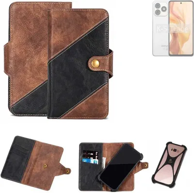 Produktbild von K-S-Trade Handyhülle Schutzhülle Bookstyle Case kompatibel mit Ulefone Note 18 Ultra Klapphülle Cover Hülle Schutztasche 1x