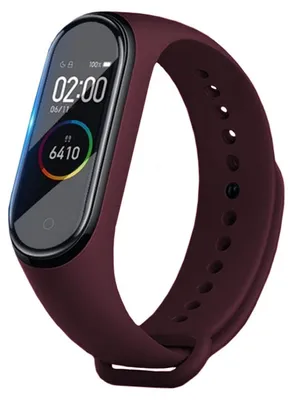 Zdjęcie produktu dla Opaska / pasek ChronSmarta do smartband'a Xiaomi Mi Band 3 / 4 (Bordowy)
