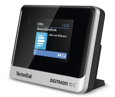 Obrázok produktu pre TechniSat DIGITRADIO 10 C, Osobné, Analógový a digitálny, DAB+, FM, 87,5 - 108 MHz, TFT, 7,11 cm (2.8")
