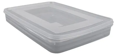 Aufbewahrungsbox für Lebensmittel, durchsichtig, mit Deckel, 120 g