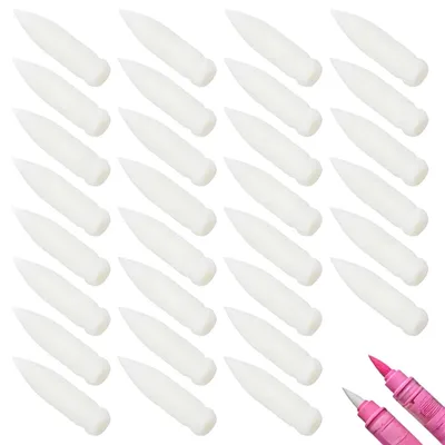 Produktbild von Ersatzspitzen für Acrylmarker 30 Stück Langlebige Nylonspitzen für DIY Bastelprojekte