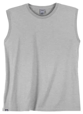 Produktbild von Übergrößen Tanktop grau melange Ahorn Sportswear