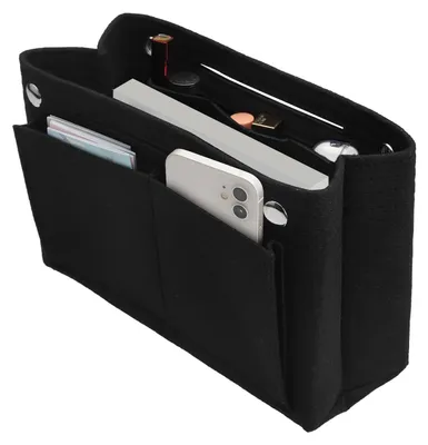 Image de Organisateur de sac à main en feutre avec plusieurs compartiments