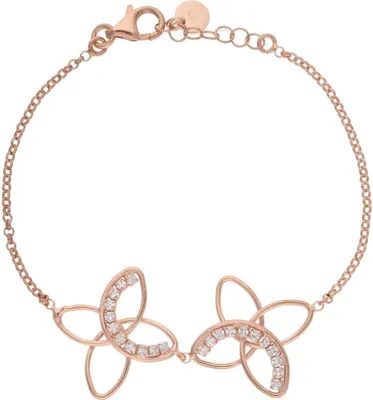 Produktbild von JuwelmaLux Armband 925/000 Sterling Silber mit synth Zirkonia JL47-03-0036 19 cm