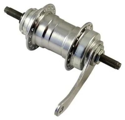 Produktbild von Nabe Hinterrad Velosteel RBN silber 36 Loch