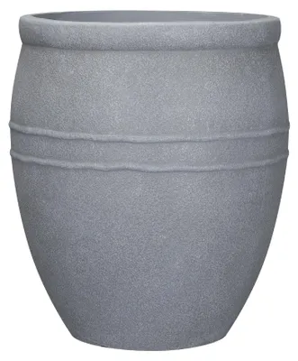 Produktbild von Blumentopf Ø: 34 x H: 40 cm Palermo Grey, Grau, für Innen & Aussen, 28 Liter