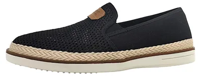 Produktbild von Rieker Knit Tech 86 Damenschuhe Halbschuhe Slipper Schwarz Freizeit, Schuhgröße:45 EU