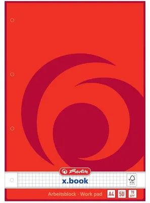 Produktbild von Herlitz 215434, A4, 50 Blätter, 70 g/m², Universal