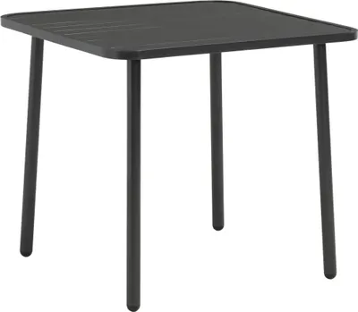 Obrázok produktu pre vidaXL 5-dielna záhradná jedálenská súprava Steel Dark Grey