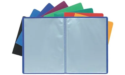 Produktbild von Exacompta 8519E Sichtmappe A4 Polypropylen 10 Hüllen Gelb 24x32 cm