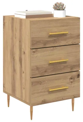 Obrázok produktu pre vidaXL Nočný stolík Artisan dub 40 x 40 x 66 cm materiál na báze dreva