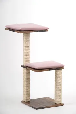 Produktbild von Rohrschneider, KATZE, Katzenbaum Jaimie texas/rosa, L/B/H:55x68x87, 22137.126