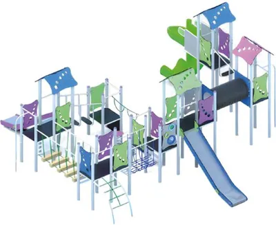 Produktbild von Kinderspielplatz Freiluftspielplatz Vergnügungsbereich Kinderspielareal Kinder